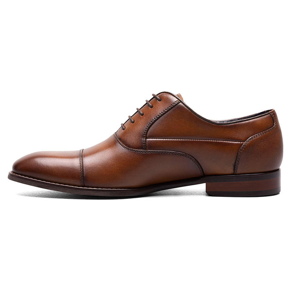 Stacy Adams Kallum Cognac Cap Toe Oxford Shoes