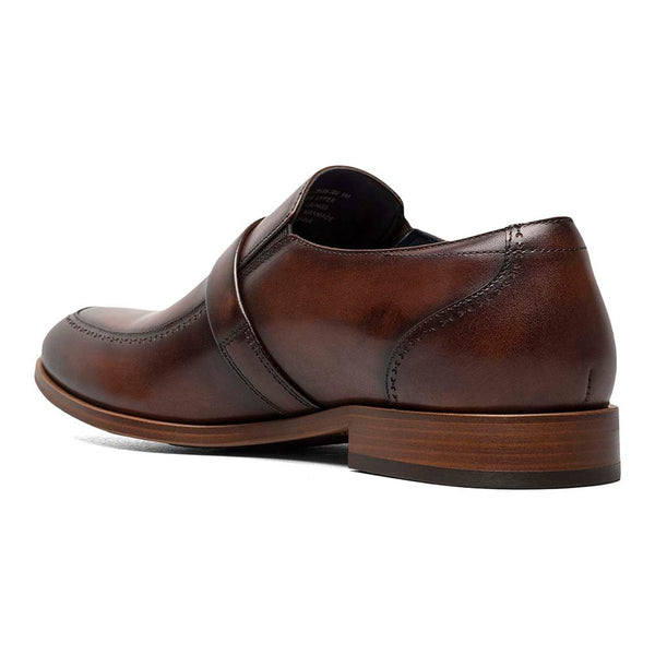 Stacy Adams Brown BUCKLEY Moc Toe Ornament Slip On Shoes