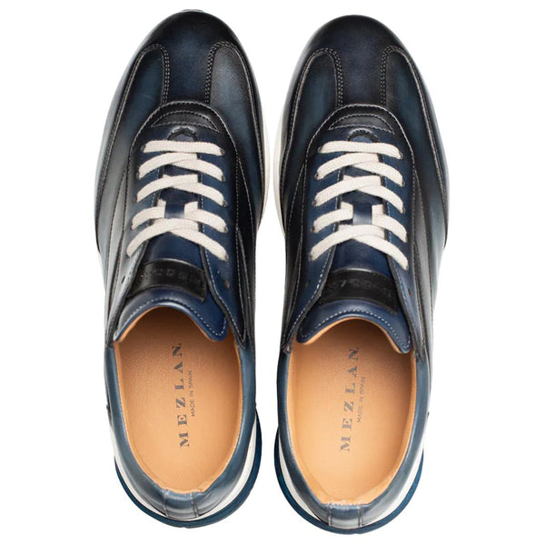 Mezlan Magico Navy/Med Blue Two-Toned Sneakers