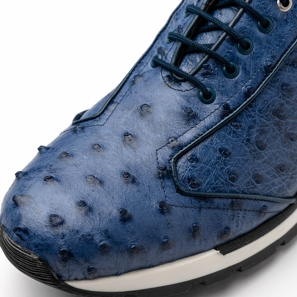 Marco Di Milano SCANNO Ostrich Antique Navy Fashion Sneakers