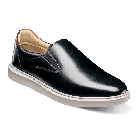 Florsheim Social Plain Black and White Sneaker