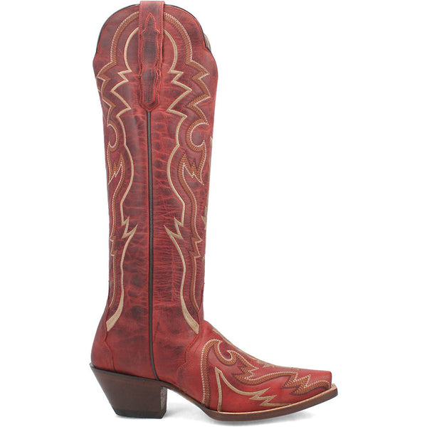 Dan Post Women's Tall Wine Western Triad Silvie Boots