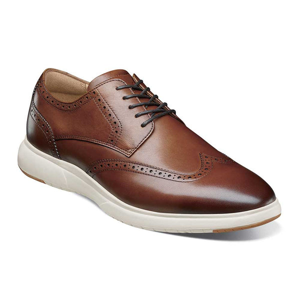 Florsheim Cognac Dash Wingtip Oxford