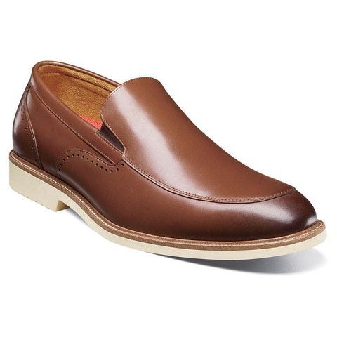 Stacy Adams Wellington Chocolate Men’s Moc Toe Slip On Shoes