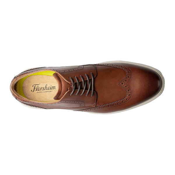 Florsheim Cognac Dash Wingtip Oxford