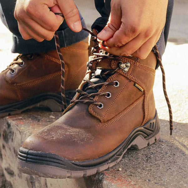 Bonanza Titan PRO 6" Dark Brown Waterproof Work Boots