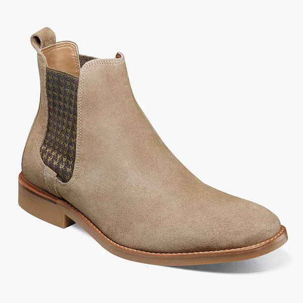 Stacy Adams GABRIEL Sand Plain Toe Chelsea Boots