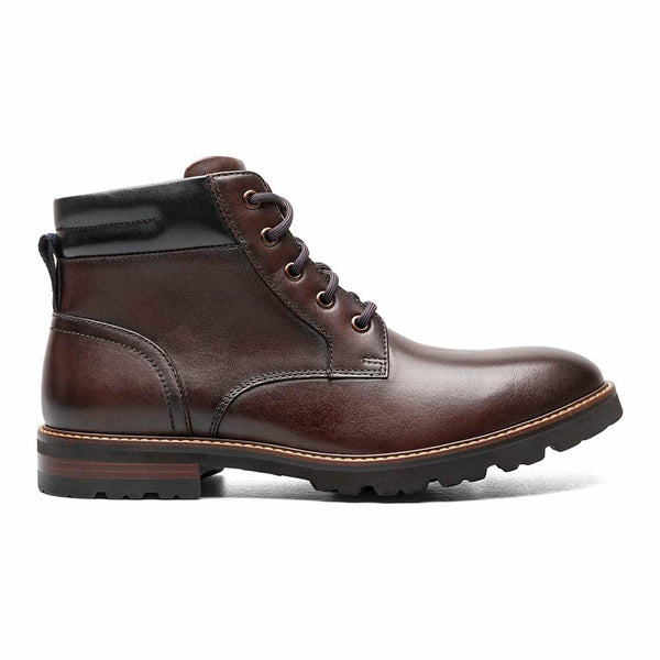 Florsheim Brown Smooth Renegade Plain Toe Chukka Boots