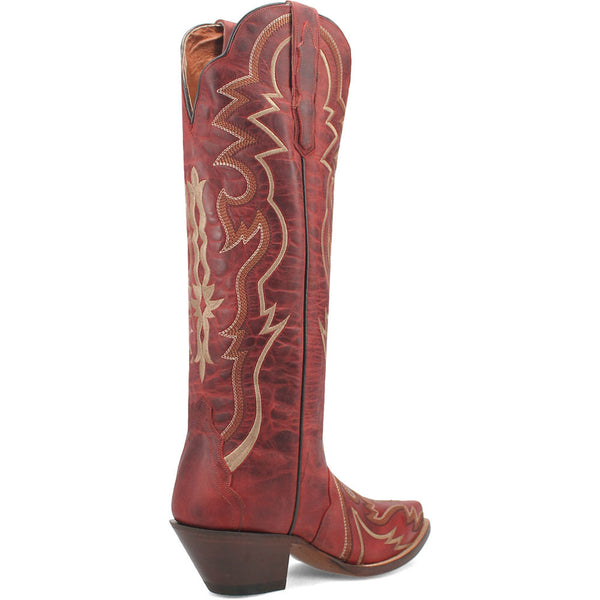 Dan Post Women's Tall Wine Western Triad Silvie Boots