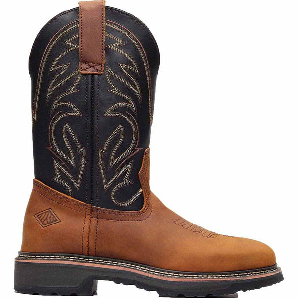 Bonanza Rancher GRIT 12" Embroidered Square Toe Wellington Boots