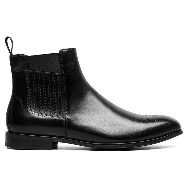 Stacy Adams Bradley Black Men’s Plain Toe Chelsea Boots