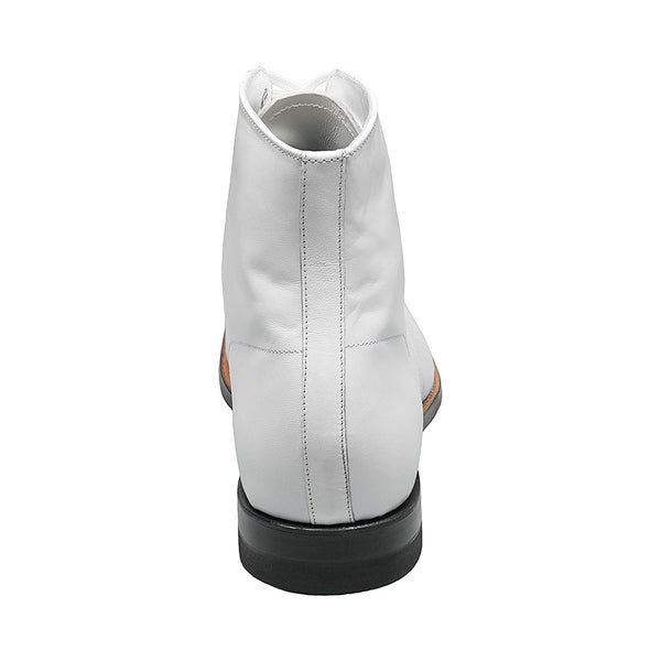 Stacy Adams Madison White Leather Dress Boots