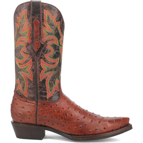 Dingo's Outlaw Cognac Snip Toe Cowboy Boot