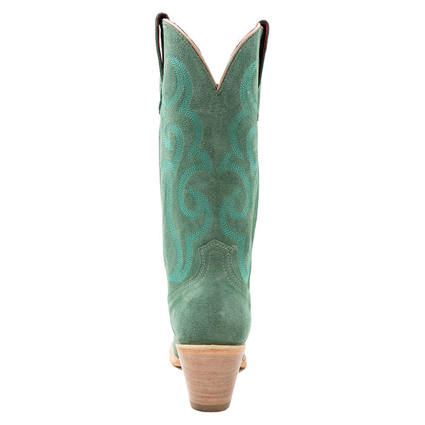 Ferrini Quinn Sea Foam Full Grain Leather Snipped Toe Cowboy Boots