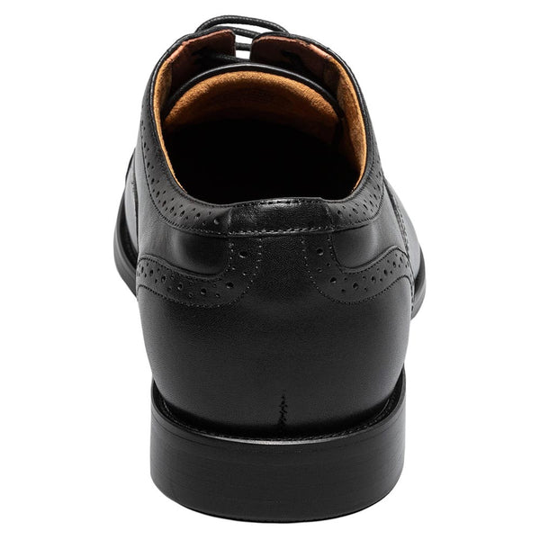 Florsheim Rucci Cap Toe Balmoral Oxford Black Smooth Men’s Dress Shoes