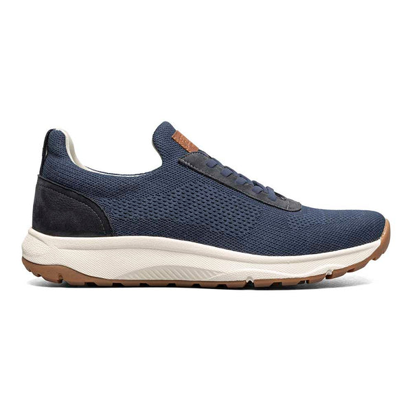 Florsheim Navy Satellite Knit Elastic Lace Slip On Sneaker