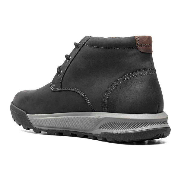 Florsheim Black Nubuck Trail Mix Plain Toe Chukka Boots