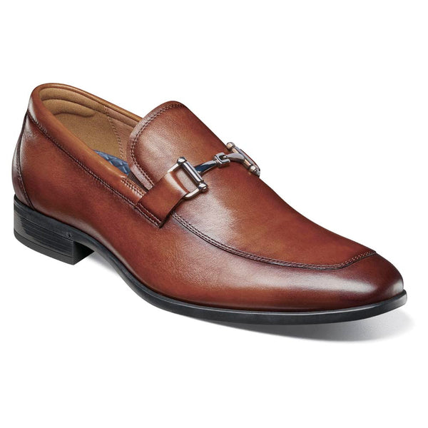 Florsheim Zaffiro Moc Toe Cognac Bit Loafer