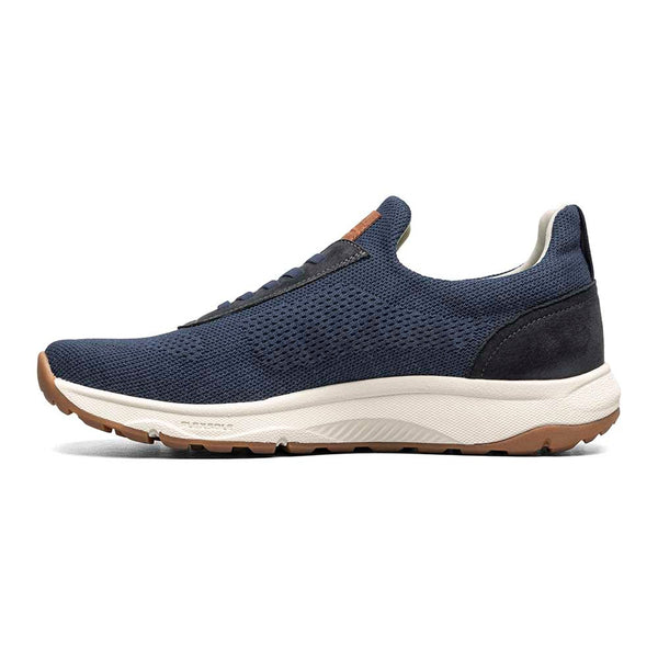 Florsheim Navy Satellite Knit Elastic Lace Slip On Sneaker