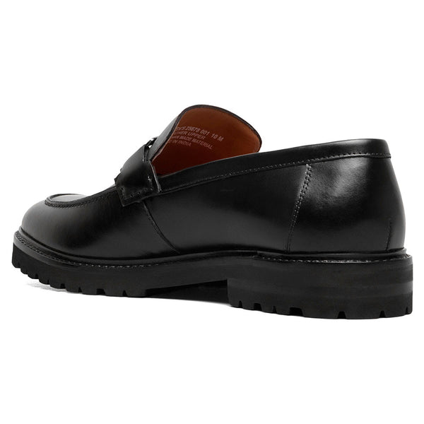 Stacy Adams Hale Black Men’s Moc Toe Bit Slip-On Shoes