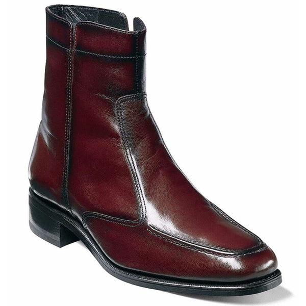 Florsheim Essex Black Cherry Leather Ankle Boot