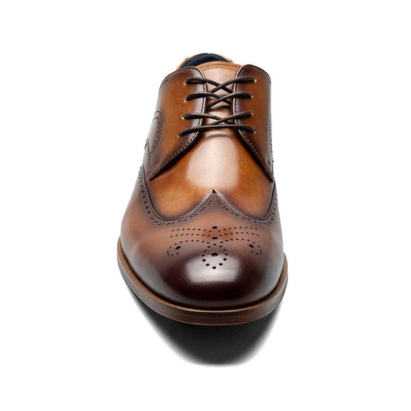 Stacy Adams Tan BRYANT Cap Toe Oxford Shoes