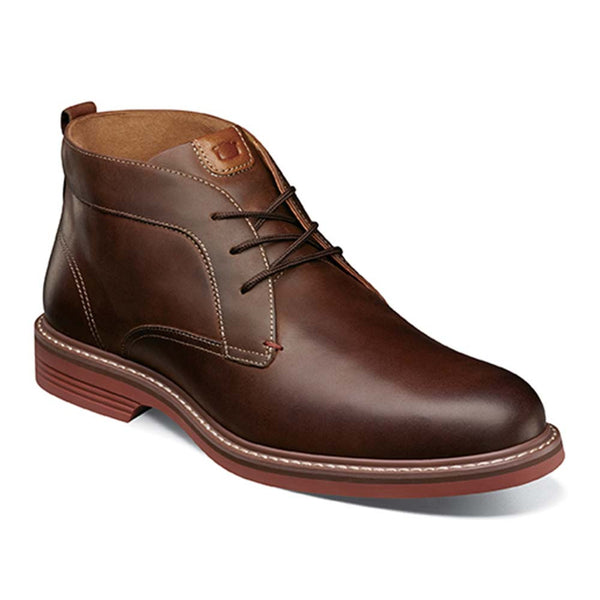 Florsheim Norwalk Chukka Brown CH Plain Toe Boots