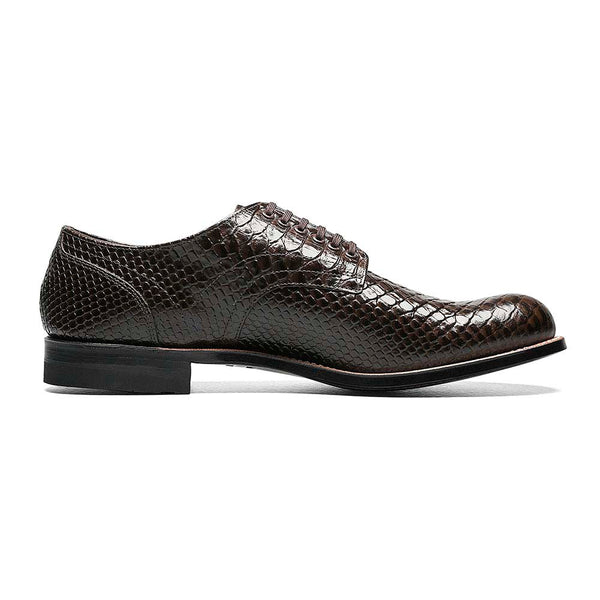 Stacy Adams Madison Brown Anaconda Print Oxford