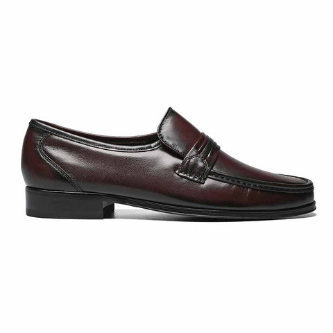 Florsheim Como Black Cherry Moc Toe Strap Loafer