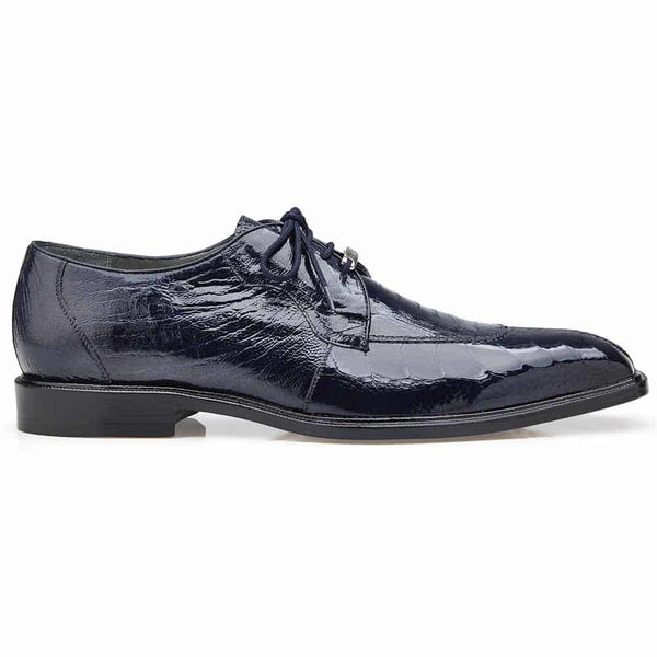 Belvedere Ostrich Siena Navy Oxford