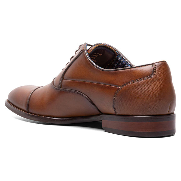 Stacy Adams Kallum Cognac Cap Toe Oxford Shoes