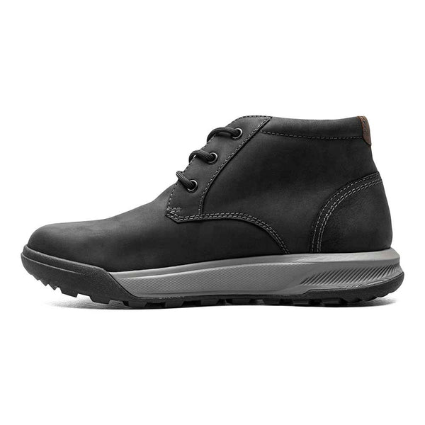 Florsheim Black Nubuck Trail Mix Plain Toe Chukka Boots