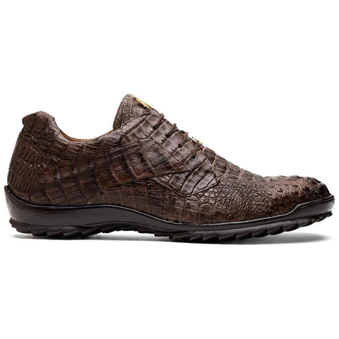 Marco Di Milano Kratos Brown Caiman Sneakers