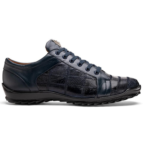 Marco Di Milano Bari Navy Lizard Sneakers