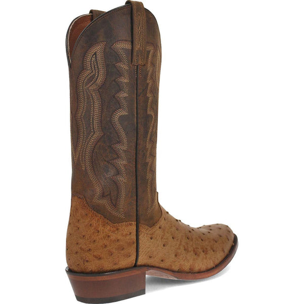 Dan Post Gehrig Men's Saddle Western Ostrich Boots