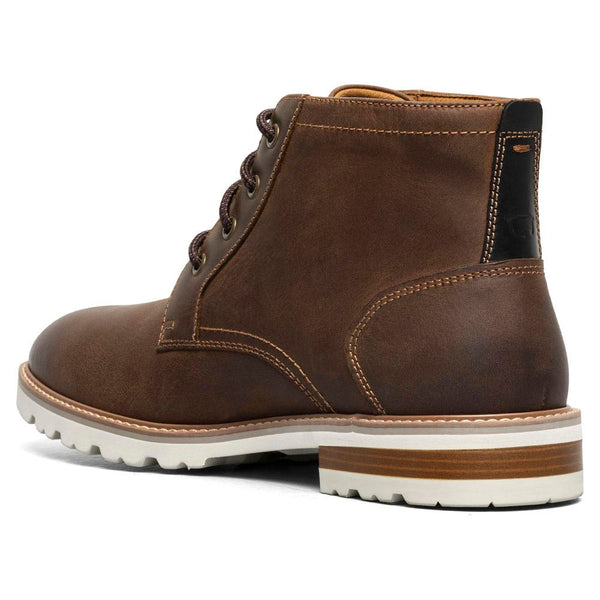 Florsheim Renegade Plain Toe Brown Crazy Horse 4 Eye Boots