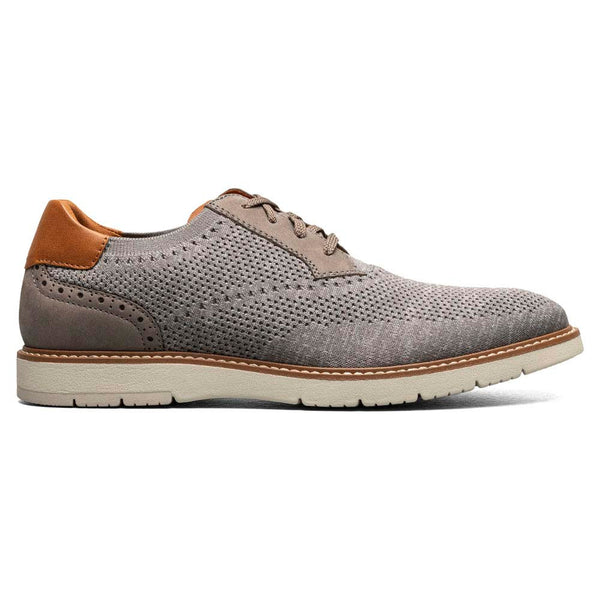 Florsheim VIBE Knit Plain Toe Gray Oxford Shoes