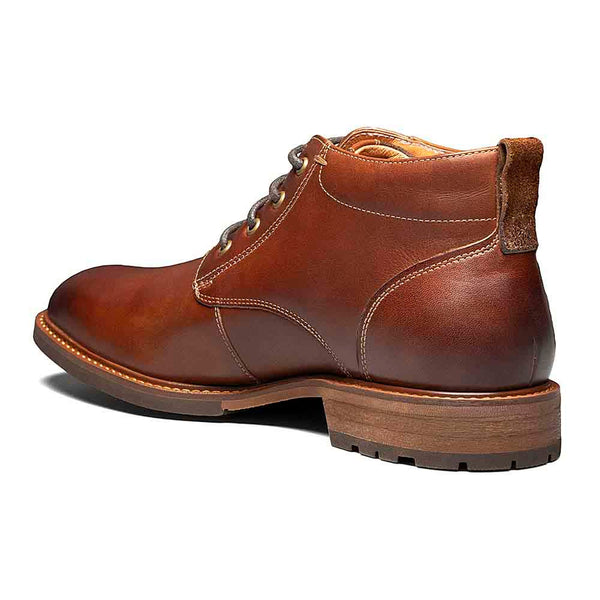 Florsheim Chestnut Smooth Lodge Plain Toe Chukka Boots