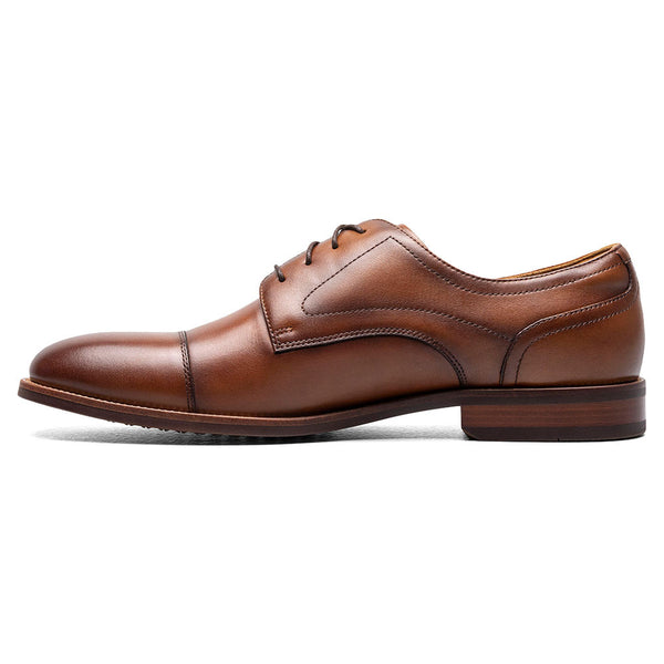 Florsheim Rucci Cap Toe Cognac Oxford Shoes