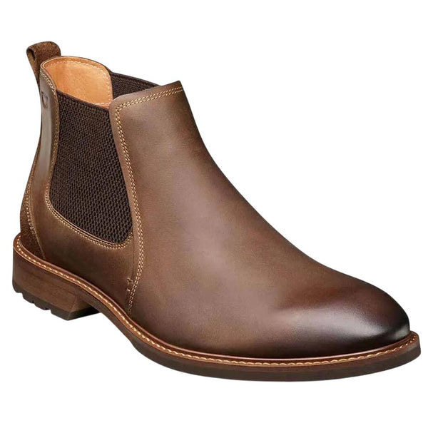 Florsheim Men's Lodge Brown Plain Toe Gore Boots