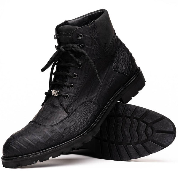 Marco Di Milano Leoni Black Caiman Boots