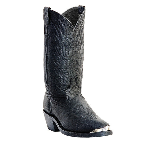 Laredo East Bound Black Pig Skin Leather Boots