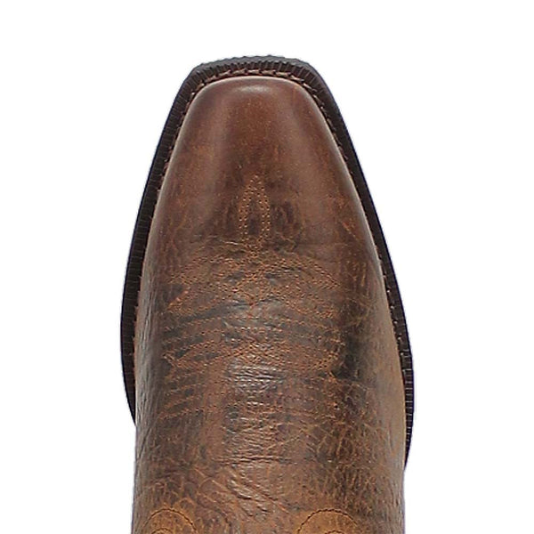 Laredo Gilly 12" Shaft Taupe Cowboy Square Toe Leather Boot