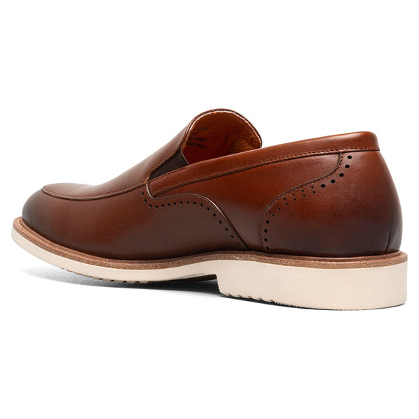 Stacy Adams Wellington Chocolate Men’s Moc Toe Slip On Shoes