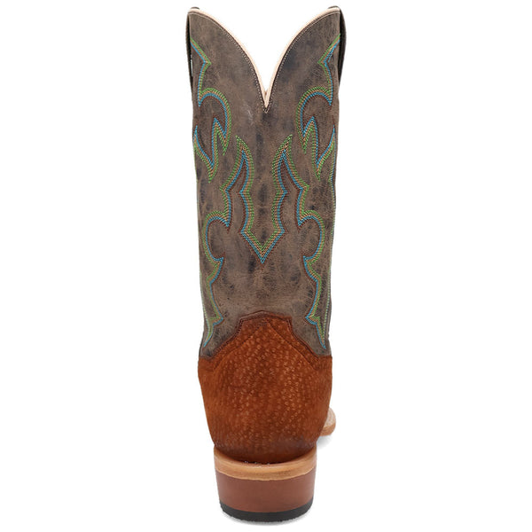 Dan Post Men's Cappy Brown Carpincho Leather Western Boots