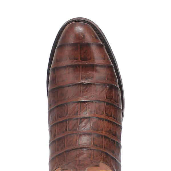 Dingo Trail Boss Round Toe Brown Leather Boots