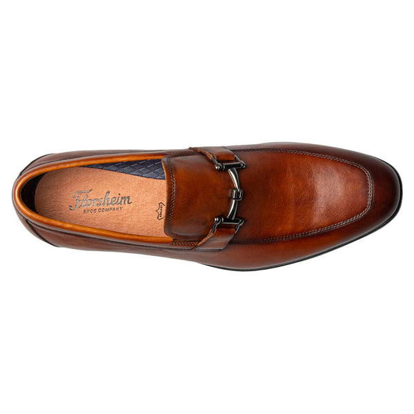 Florsheim Zaffiro Moc Toe Cognac Bit Loafer