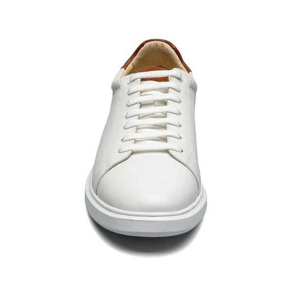 Florsheim Social Lace Toe Sneaker in White