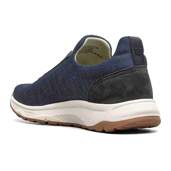 Florsheim Navy Satellite Knit Elastic Lace Slip On Sneaker