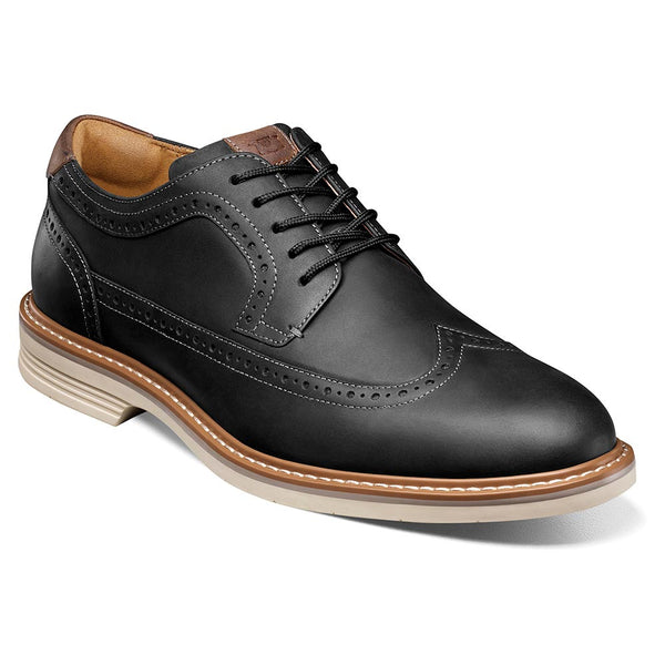 Florsheim Norwalk Wingtip Oxford Men’s Black Casual Shoes